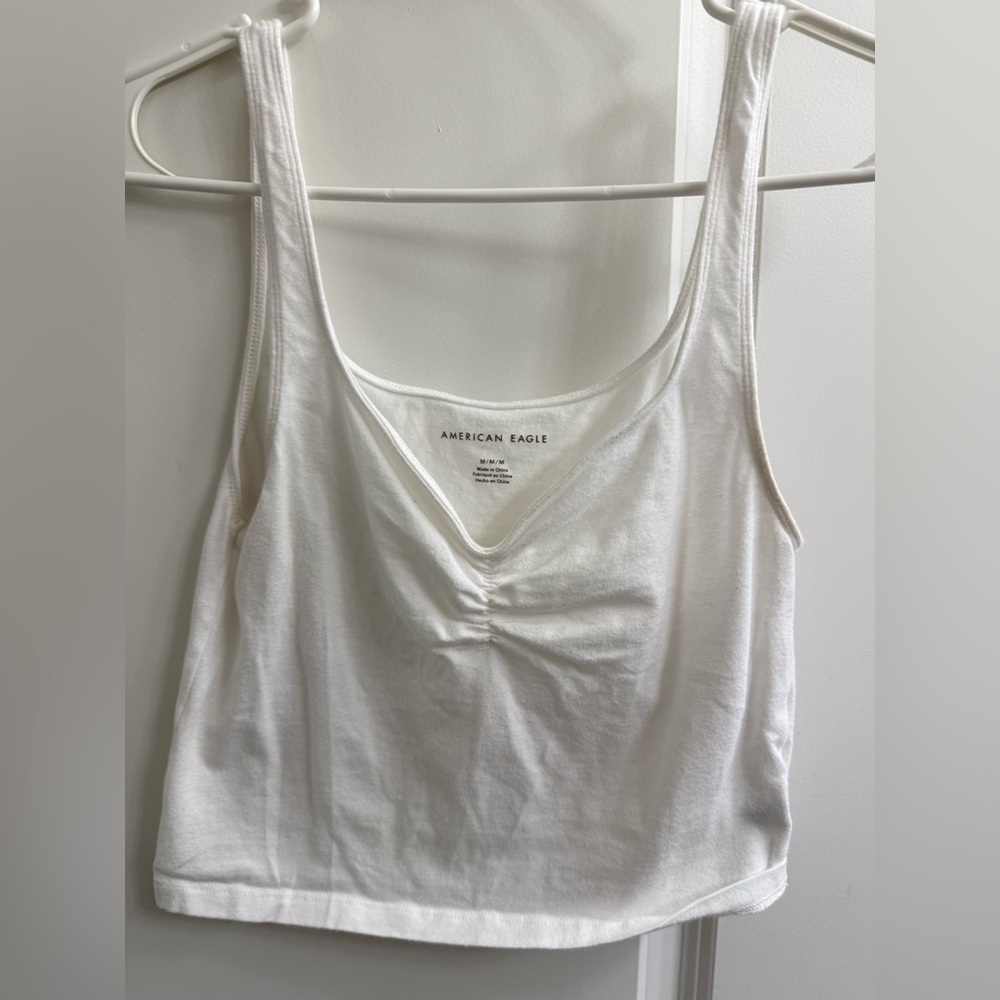 American Eagle Outfitters White Tank Top